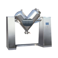 Nouveau mélangeur à ruban série V avec fonction de séchage pour l'industrie alimentaire, traitement des poudres, capacité 5000L, moteur principal, utilisation en restauration et produits chimiques