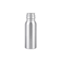 Bouteille en aluminium 100 ml à col ROPP, sans BPA, recyclable, pour shots énergétiques fonctionnels, mini spiritueux, boissons prêtes à boire, emballage métallique