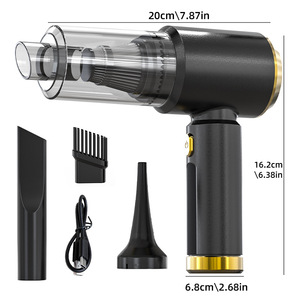 Powerful Cordless Handheld Car <b>Vacuum</b> Cleaner, <b>Portable</b> Mini Dust Collector for Car & Desktop Home Use - Product Image 1