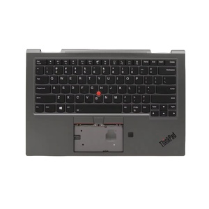 Nuova Tastiera Nera US per <span class=keywords><strong>Lenovo</strong></span> Thinkpad X1 <span class=keywords><strong>Yoga</strong></span> 5a Gen (20UB, 20UC) con Retroilluminazione, Tastiera per Laptop 5M10Z37154 - Product Image 1