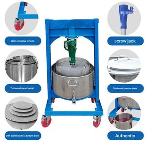Stainless Steel Commercial Manual <b>Extractor</b> Pineapple <b>Juice</b> Pomegranate Fruit Large Jack Honey Press Manual Oil Press Machine - Product Image 4