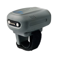 Escáner de código de barras de anillo portátil inalámbrico Xkancode 1D CCD BT 2,4 GHz Escáner de código de barras portátil
