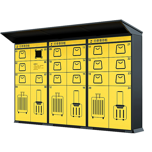Custom Locker Smart Scan Code System Cabinet Station Self Storage Cabinet
