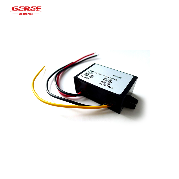 Convertitore DC DC 12V 24V a 5V 6V 40A 50A Step Down 250W Modulo regolatore di tensione for auto LED Alimentatore Buck Impermeabile (Color : 12V-24V to 5V 40A
