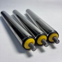Ligne de convoyeur à rouleaux en acier inoxydable pour le transport de rouleaux non motorisés galvanisés avec composants de roulement à billes