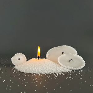Cire de sable perlée naturelle en vrac, colorée rouge et noire, sans parfum, granulée pour bougeoirs en céramique, lanternes et pots à bougies - Product Image 3