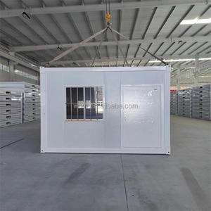 Casa Modular Prefabricada de Acero Ligero con Panel Sándwich, Diseño Europeo de Bajo Costo, Plegable, para Oficina, Hotel, en Venta - Product Image 1