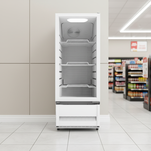 Réfrigérateur commercial vertical <span class=keywords><strong>professionnel</strong></span> à porte vitrée pour boissons, vitrine réfrigérée à porte simple pour boissons fraîches, à vendre - Product Image 5