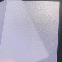 Meilleure Vente DSX-06 Feuille Diffuseur PC Simple/Double Face Mat Réflexion Diffuse Épaisseur 2mm Blanc Laiteux Taille Standard 1220x2440mm