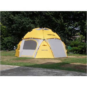 CAMPTOWN BIGDOME S Tienda de Campaña Tipo Domo Resistente al Viento con Postes de Fibra de Vidrio de 2.7m, Espaciosa para Campamentos Familiares en Todas las Estaciones, Hecha en Vietnam - Product Image 1
