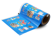 Impression personnalisée Opp/Cpp Film plastique de qualité alimentaire Snack Emballage Sachet pour nouilles doux brillant pour chocolat Snack Biscuit pomme de terre