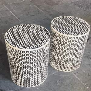 โต๊ะกาแฟเฟอร์นิเจอร์ห้องนั่งเล่นคุณภาพส่งออกแบบฝังกระดูกล้วน - Product Image 3