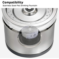 Pompe submersible pour fontaine à eau pour animaux de compagnie, abreuvoir pour chat SMA-800, pompe à eau USB, accessoires pour fontaine à eau pour chats, pompe à eau silencieuse DC 5V/1A