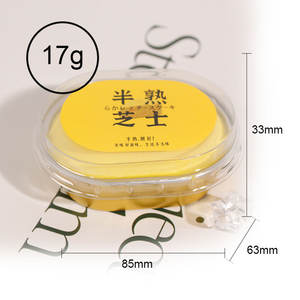 Juguete Sensorial Antiestrés de PU con Textura <span class=keywords><strong>Mochi</strong></span> Súper Suave de Levantamiento Lento, Diseño de Pastel de Queso, para Mayores de 14 Años, Venta al por Mayor - Product Image 6