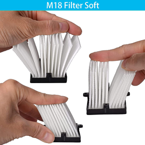 Filtre de remplacement M18, filtre pour <span class=keywords><strong>ponceuse</strong></span> M18, compatible avec <span class=keywords><strong>Milwaukee</strong></span> 2648-20 2648-21, <span class=keywords><strong>ponceuse</strong></span> orbitale aléatoire M18 - Product Image 5