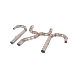 Échappement deux-en-un en acier inoxydable de 38mm pour accessoires de moto de motos de la série R - Product Image 2