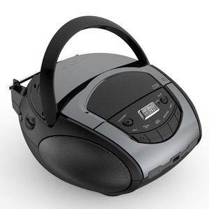 CD-R portátil programable de carga superior, grabadora de Cassette de CD-RW, Puerto estéreo, AM, FM, Radio, SD, USB, reproductor de CD, <span class=keywords><strong>Boombox</strong></span> - Product Image 2