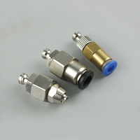Adaptateur de seringue Tête de distribution trachéale Adaptateur en métal Connexion de seringue Connecteur de seringue d'articulation trachéale