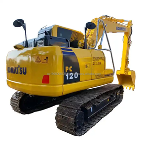 Excavatrice d'occasion Komatsu PC 120-8 de bonne qualité à bas prix et à faible durée de fonctionnement. Noyau japonais d'origine, y compris pompe de boîte de vitesses PLC - Product Image 3