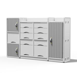 Armoires de rangement pour jouets pour bébés, organisateur pour adolescents, étagère à livres pour enfants, boîte de rangement en plastique, armoire pour enfants, meubles de garderie, placard pour enfants - Product Image 5