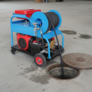 Machine <span class=keywords><strong>de</strong></span> nettoyage <span class=keywords><strong>de</strong></span> canalisations à jet <span class=keywords><strong>de</strong></span> carburant Bentian 360, équipement industriel <span class=keywords><strong>de</strong></span> nettoyage à l'eau sous pression - Product Image 2