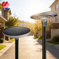Lampe solaire LED de jardin décorative extérieure en aluminium moulé sous pression IP65, alimentée par l'énergie solaire, 800W 1200W SMD