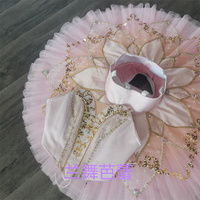 Nouvelle collection de haute qualité, 2 pièces, corset de ballet, tutu pancake, vêtements de performance de ballet professionnels pour femmes et filles