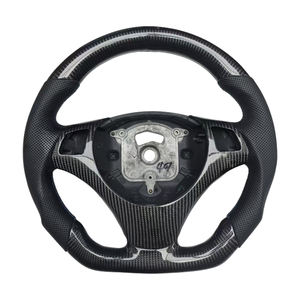 Volante Deportivo M de Fibra de Carbono y Cuero Perforado de Último Diseño para BMW Serie 3 E90 E91 E92 E93 - Product Image 1