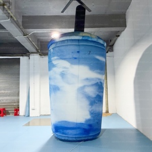 Gobelet à smoothie <span class=keywords><strong>gonflable</strong></span> personnalisé de haute qualité de 4 m, gobelet à slush, activation de marque, accessoire de gobelet à boisson <span class=keywords><strong>gonflable</strong></span> pour la décoration de magasin/événement - Product Image 6