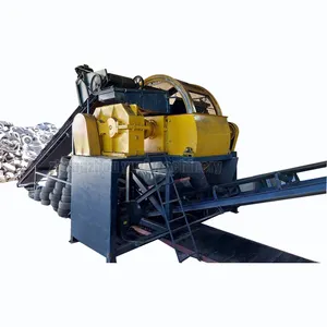 Eco-Friendly Waste Tyre Recycling Machine Tire Shredder Used Car Tyre Crusher Prices For Sale