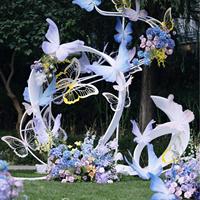 Papillon géant en papier réaliste autoportant, fleur artificielle décorative pour mariage, fête et rentrée scolaire, idéal pour vitrine