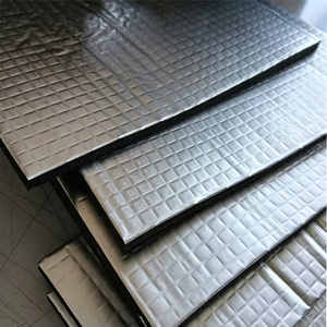 Feuille de matériau insonorisant et isolant thermique en <span class=keywords><strong>mousse</strong></span> de caoutchouc <span class=keywords><strong>autocollante</strong></span> en aluminium de haute qualité - Product Image 2