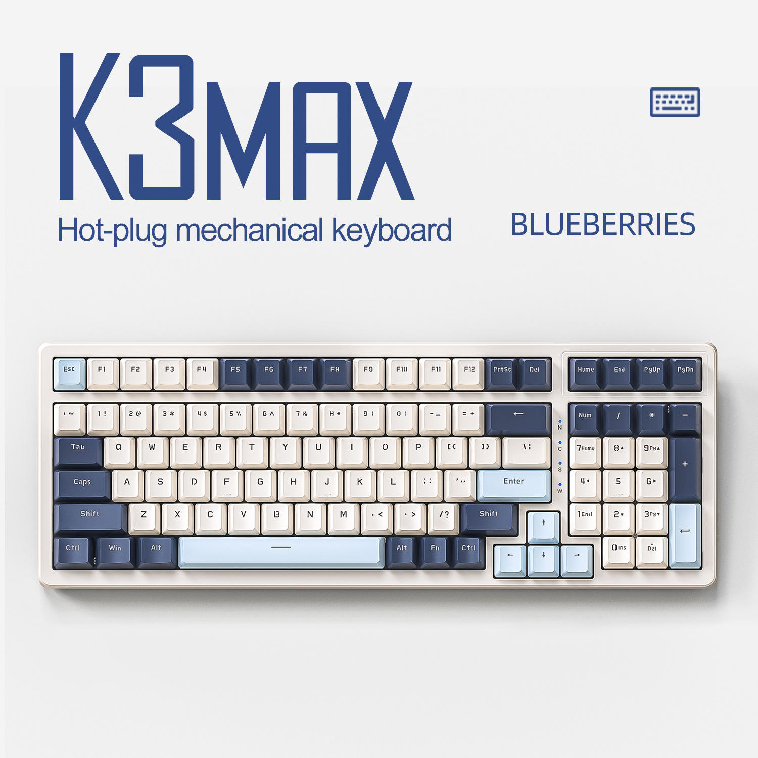 K3MAX blueberry-green axis