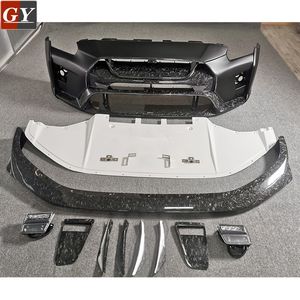 Kit carrosserie PORTION FORGE CARBON VARIS19 Ver <span class=keywords><strong>MAGNUM</strong></span> <span class=keywords><strong>OPUS</strong></span> STYLE pour NISSAN 08- R35 GTR - Product Image 5