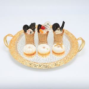 ถาดเสิร์ฟโลหะสำหรับเสิร์ฟกาแฟและชา - Product Image 5