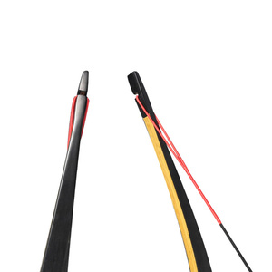 Arc long de chasse en bois de carthame de 55 pouces, arc recurvé <span class=keywords><strong>traditionnel</strong></span> pour la chasse - Product Image 4