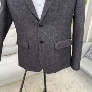 Costumes d'affaires sur mesure grande taille, vente chaude, mode de luxe, style européen, coupe ajustée, costumes pakistanais pour hommes, fermeture éclair - Product Image 5