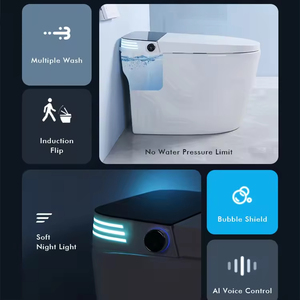 Современный керамический Электрический автоматический умный туалет - Product Image 6