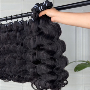 Raw Vietnamese <b>Body</b> <b>Wave</b> Human Hair Bundles Unprocessed Virgin Hair Double Drawn Weft Extensions Wholesale Vendor - Product Image 3