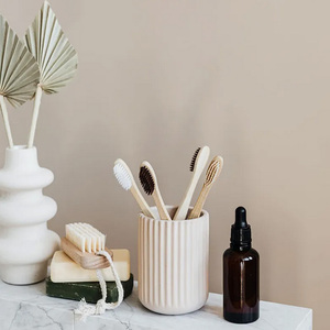 Sikat Gigi Bulu Lembut 100% Biodegradable Grosir Ramah Lingkungan Sikat Gigi Kayu - Product Image 6