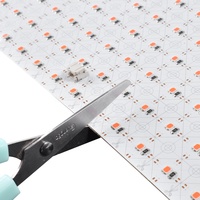 Feuille de lumière LED flexible découpable de haute qualité et à haut lumen pour panneau de rétroéclairage LED