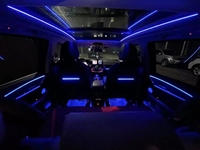 Bande lumineuse LED pour toit ouvrant de voiture Série 3/5, 11 couleurs, éclairage panoramique de luxe en PVC, ambiance décorative automobile