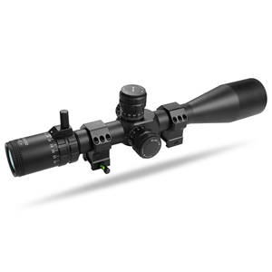 Bộ ống ngắm quang học TYPHON 6-24X50 FFP phủ nhiều lớp, độ phóng đại lớn, dùng săn bắn, có chức năng zero stop, kèm giá đỡ, ống ngắm chiến thuật - Product Image 2