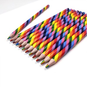 Crayon à <span class=keywords><strong>Dessin</strong></span> Multicolore à Effet Dégradé Arc-en-ciel Sept Couleurs DIY pour Étudiants Fournitures de <span class=keywords><strong>Dessin</strong></span> à la Main - Product Image 1