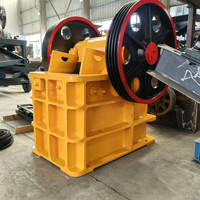 Concasseur à mâchoires PE150x250 pour l'extraction de l'or, machine de concassage de pierres à haute efficacité avec plaque de mâchoire résistante à l'usure