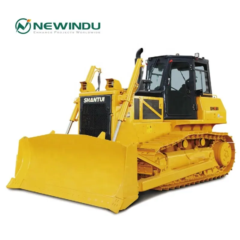 Thương hiệu mới shantui DH17 Bánh Xích Xe ủi đất 17 tấn thủy lực Dozer