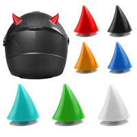 Casco de motocicleta todoterreno, decoración de cara completa, accesorios para coche