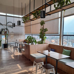 Luz colgante LED cilíndrica moderna de 30W, luz descendente COB de aluminio montada en Superficie redonda para Hotel, cafetería, restaurante - Product Image 6