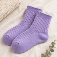 Fil à tricoter élastique en polaire court, haute élasticité, filé à la main, teint, 2/48NM 2/28S, recyclable, écologique, pour pulls et chaussettes