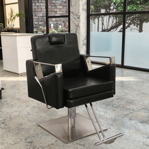 Fauteuil de barbier inclinable sur mesure pour salons de <span class=keywords><strong>coiffure</strong></span> Barber Shops and Hairdressers Synthetic Leather Barber Fauteuil Salon De Coiffur - Product Image 1